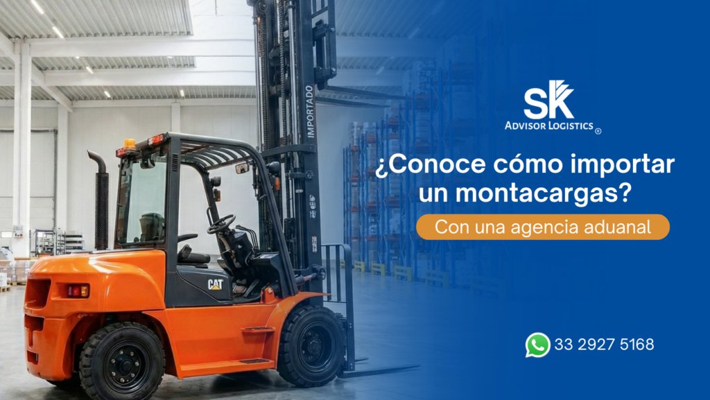 importación de montacargas