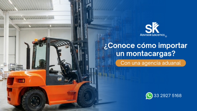 importación de montacargas