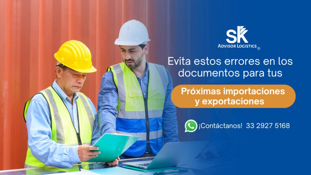 Principales errores en documentación de importación y exportación