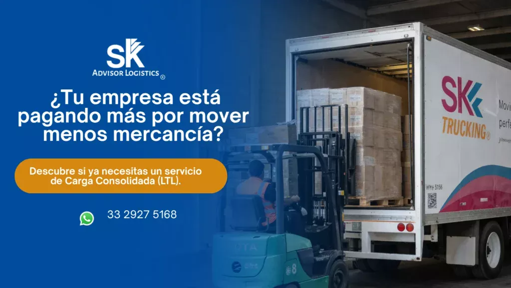 5 señales de que tu empresa necesita un servicio de Carga Consolidada (LTL)